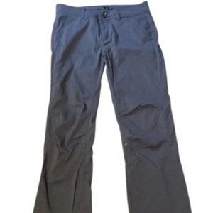 Prana Nylon Women's Boot Cut Hiking Pants Drawstring Size 12